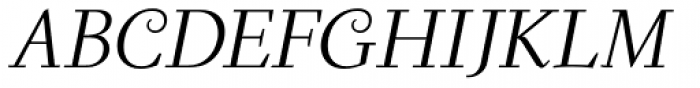 Steinburg Modern Italic Font UPPERCASE