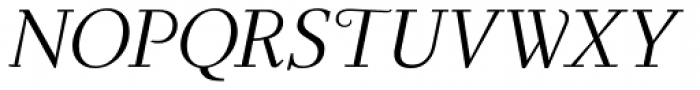 Steinburg Modern Italic Font UPPERCASE
