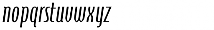 Steletto Italic Font LOWERCASE