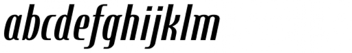 Steletto Neue Bold Oblique Font LOWERCASE