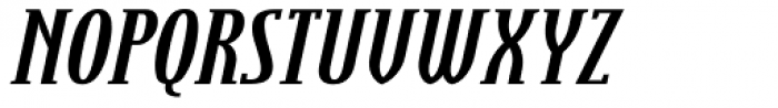 Steletto Neue Serif Bold Oblique Font UPPERCASE