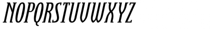 Steletto Neue Serif Oblique Font UPPERCASE