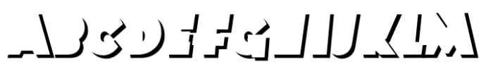 Stella Decorex Shadow Font UPPERCASE