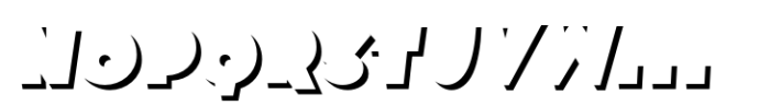Stella Decorex Shadow Font LOWERCASE