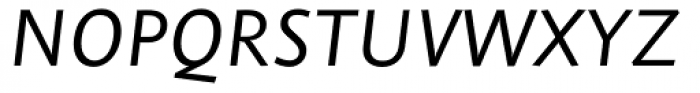 Stella Lin Table Italic Font UPPERCASE