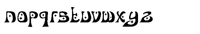 Stellar Dreams Font LOWERCASE