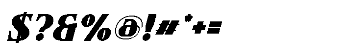 Stellaviva Bold Italic Font OTHER CHARS