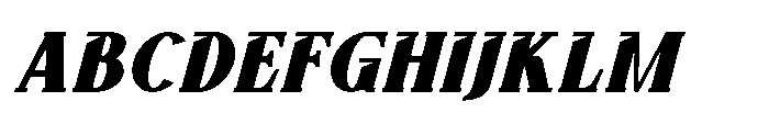 Stellaviva Bold Italic Font UPPERCASE