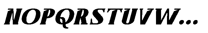 Stellaviva Bold Italic Font UPPERCASE
