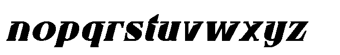 Stellaviva Bold Italic Font LOWERCASE