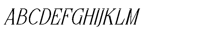 Stellaviva Extra Light Italic Font UPPERCASE