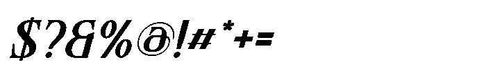 Stellaviva Italic Font OTHER CHARS