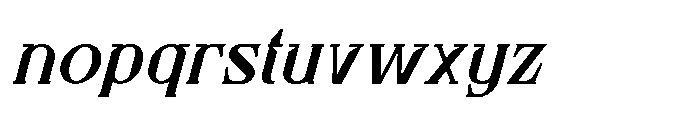 Stellaviva Italic Font LOWERCASE