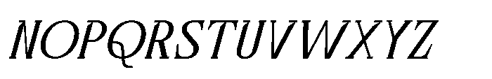Stellaviva Light Italic Font UPPERCASE