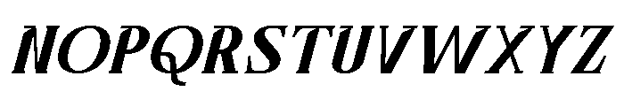 Stellaviva Medium Italic Font UPPERCASE