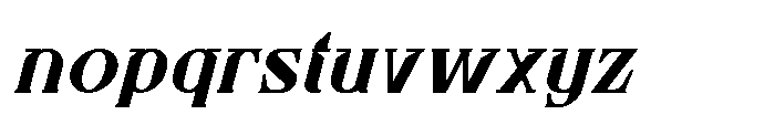 Stellaviva Medium Italic Font LOWERCASE