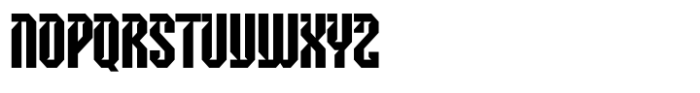 Stellux Shrap Font LOWERCASE