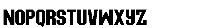 Stels One Font UPPERCASE