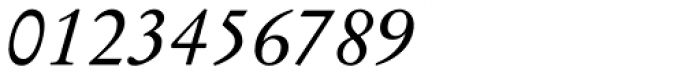 Stempel Garamond Italic Font OTHER CHARS