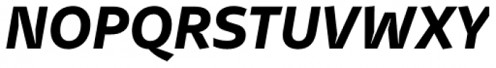 Stena Bold Italic Font UPPERCASE