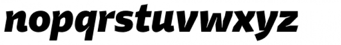 Stena ExtraBold Italic Font LOWERCASE