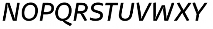 Stena Medium Italic Font UPPERCASE