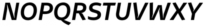 Stena SemiBold Italic Font UPPERCASE