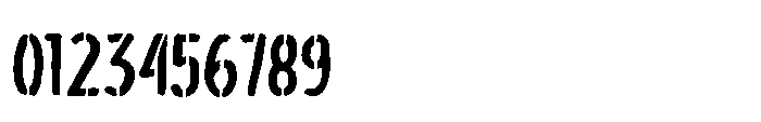 Stencilan Font OTHER CHARS