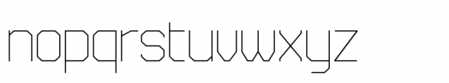 Stepback Variable Font LOWERCASE