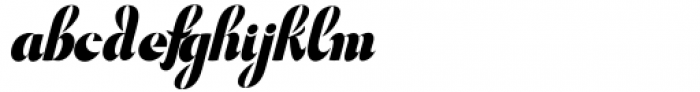 Stepford Italic Font LOWERCASE