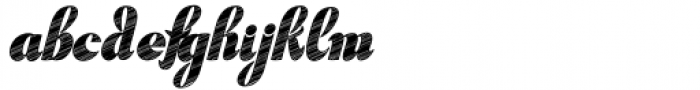 Stepford Sketch Italic Font LOWERCASE