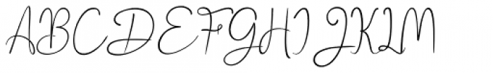 Stephani Signature Regular Font UPPERCASE