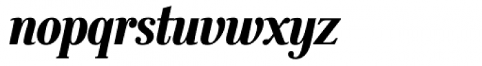 Stepp Ultra Italic Font LOWERCASE
