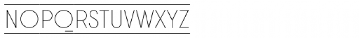 Stereonic XS Doubleline Font LOWERCASE