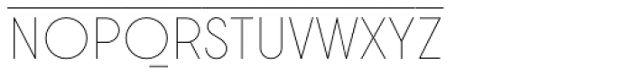 Stereonic XS Overline Font LOWERCASE