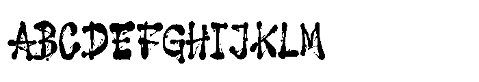 Steve Laorence Font UPPERCASE