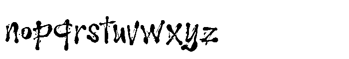 Steve Laorence Font LOWERCASE