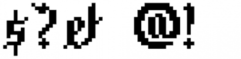 Stgotic Font OTHER CHARS
