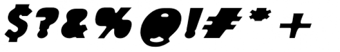 Stick26 ExtraBold Oblique Font OTHER CHARS