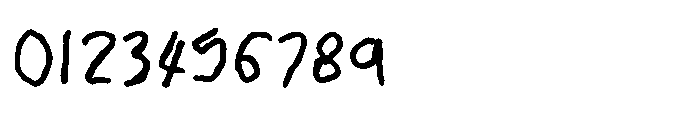 Stiff Ballpoint Bold Font OTHER CHARS