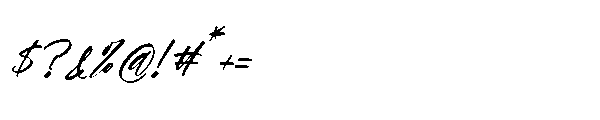 Still Gentle Italic Font OTHER CHARS