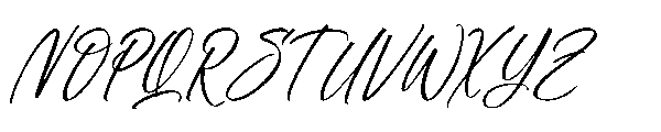 Still Gentle Italic Font UPPERCASE