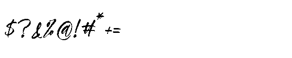 Still Gentle Regular Font OTHER CHARS