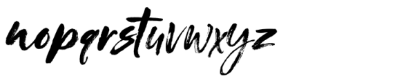 Stilside Font LOWERCASE