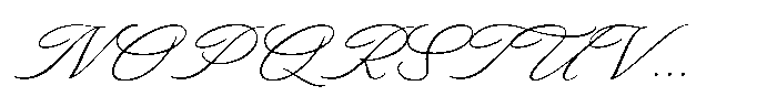 Stindle Script Font UPPERCASE