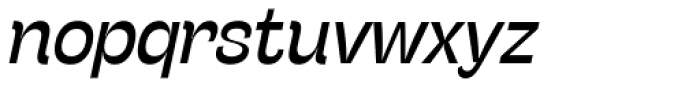 Stinger Italic Font LOWERCASE