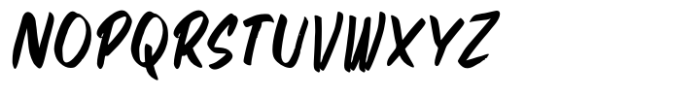 Stingly Font UPPERCASE