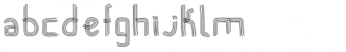 Stink Lines Font LOWERCASE