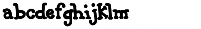 Stinkybutt Black Font LOWERCASE