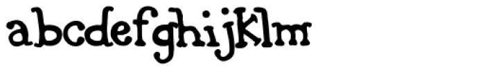 Stinkybutt Font LOWERCASE